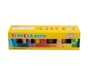 Tempera Artel 12 Colores