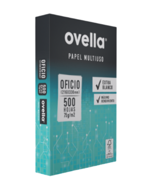 Caja Papel Fotocopia Oficio Ovella