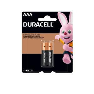 Pilas Duracell AAA x2 Un