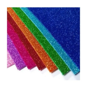 Pliego Goma Eva Glitter 10 Unidades